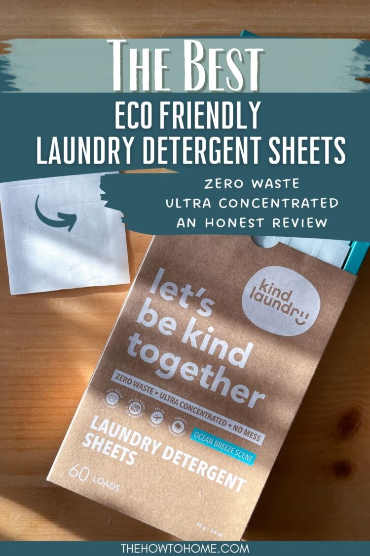 The Best EcoFriendly Laundry Detergent Sheets The HowTo Home
