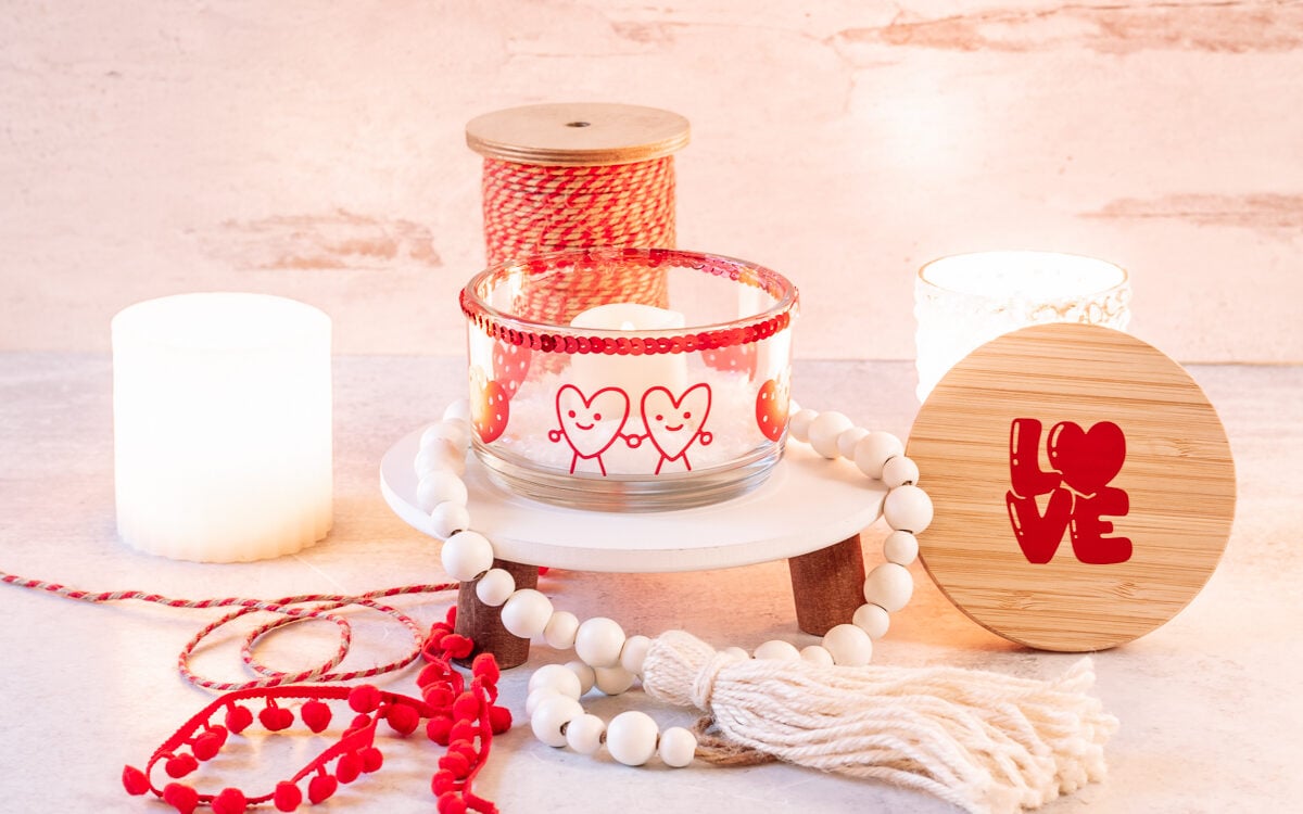 DIY Valentines Day Gifts: An Easy Cricut Project - Fun Happy Home