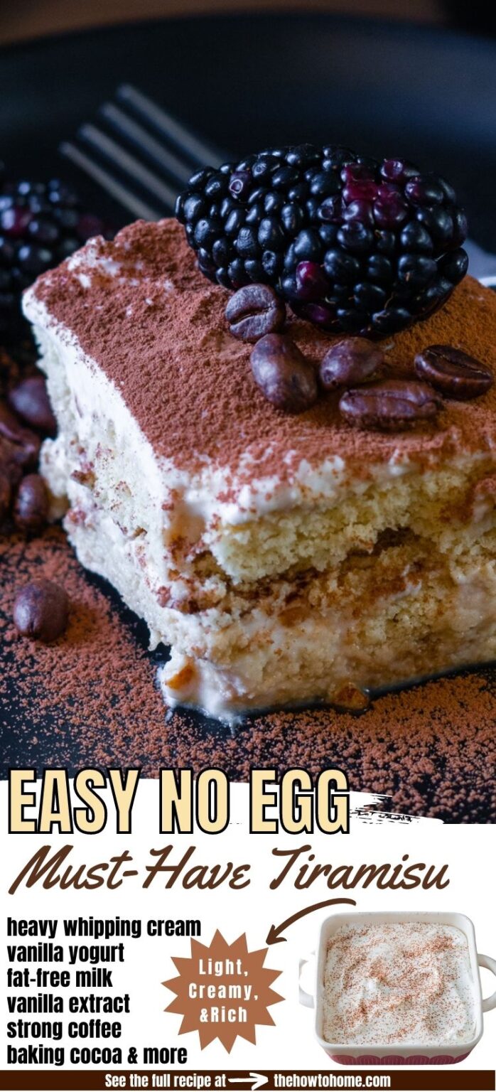 Easy Tiramisu Recipe Without Eggs The HowTo Home
