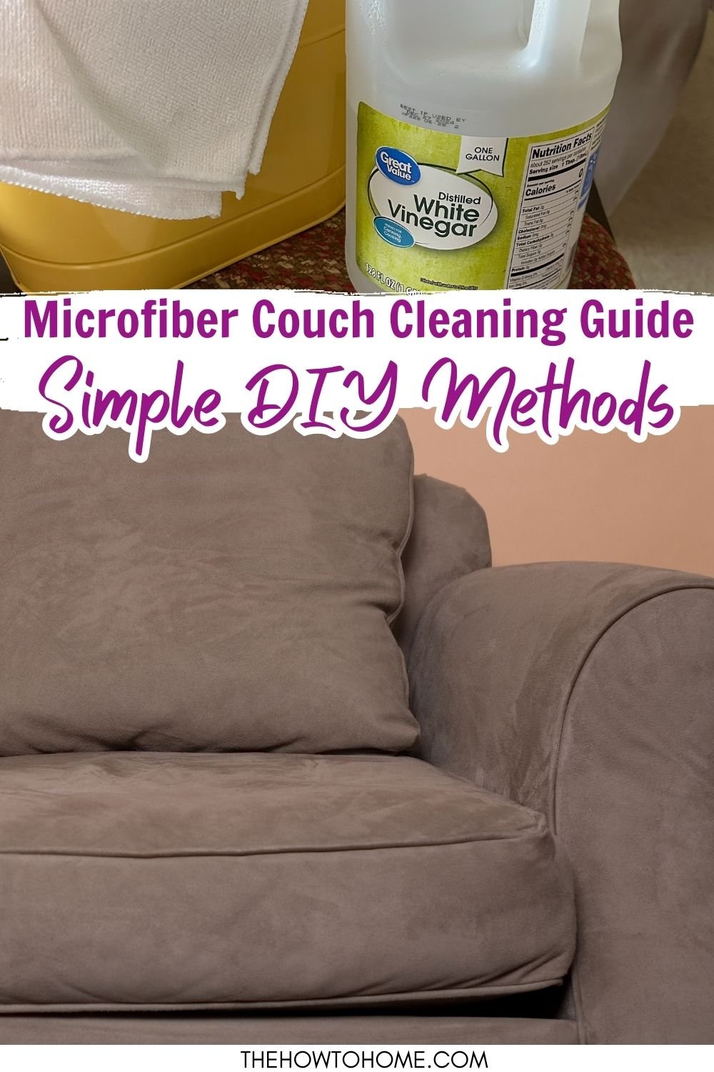 Homemade Couch Stain Remover: Easy-to-Make DIY Cleaner - The How-To Home