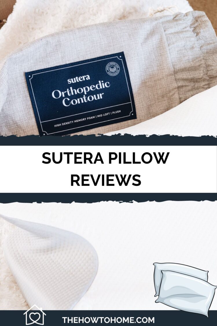 Sutera Pillow Reviews Choosing the Best Memory Foam Pillow The HowTo Home