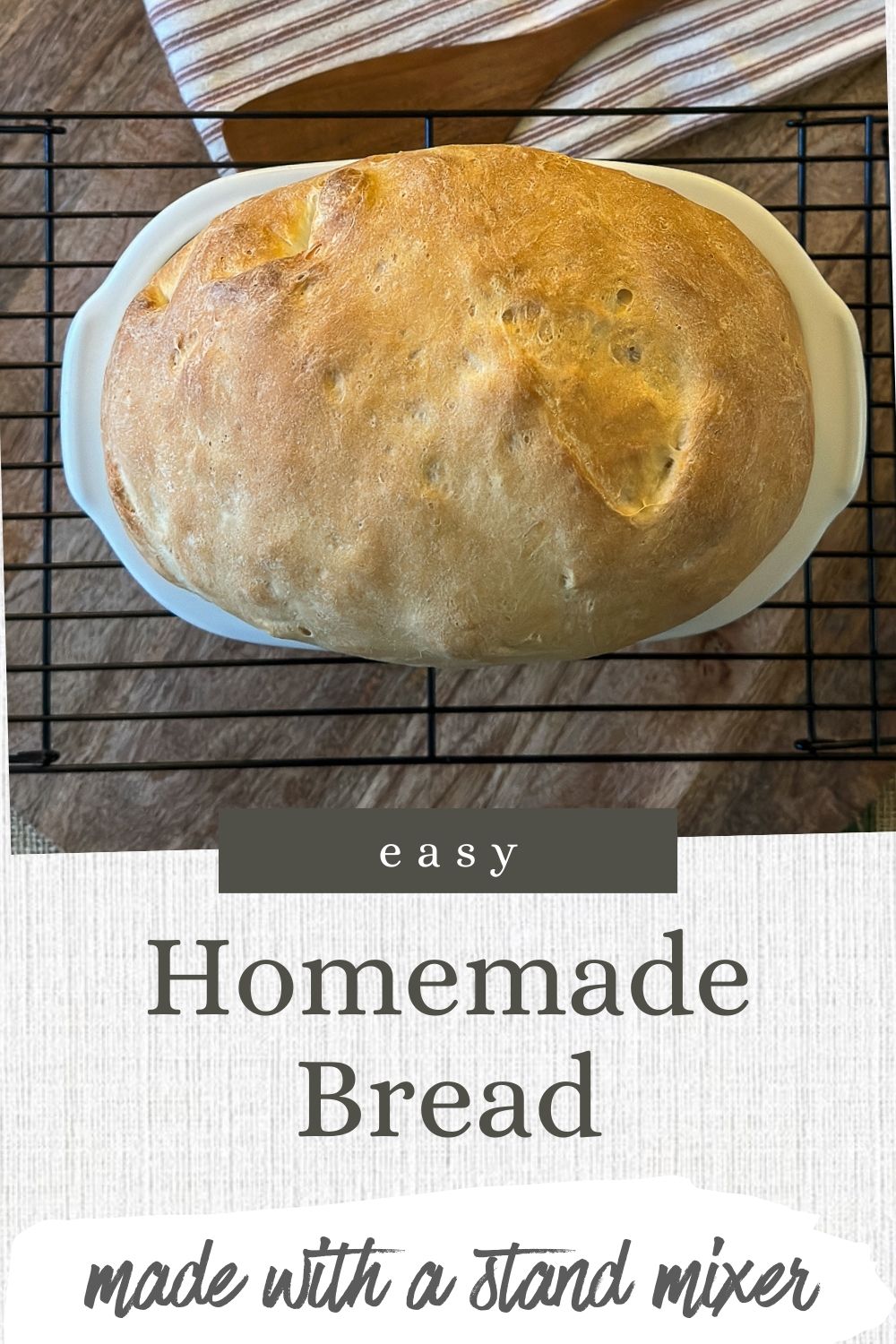 Easy Homemade Bread Recipe Using a Stand Mixer The HowTo Home