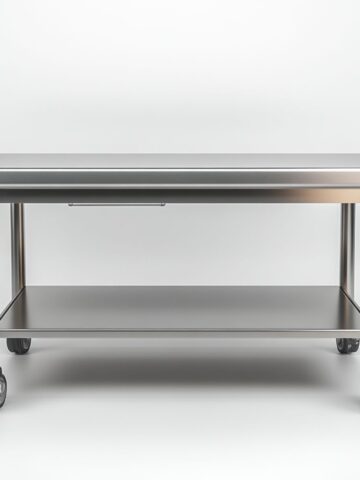 Stainless steel cart